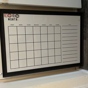 Large wall calendar